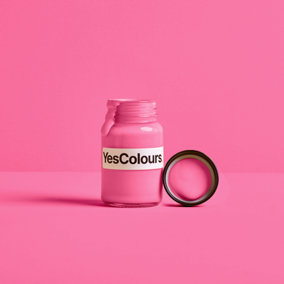 YesColours Passionate Pink paint sample (60ml), Premium, Low VOC, Pet Friendly, Sustainable, Vegan
