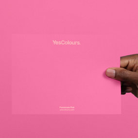 YesColours Passionate Pink paint swatch, perfect colour match