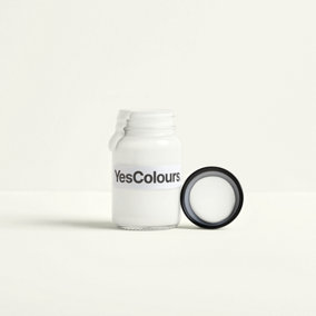 YesColours Passionate Warm White paint sample (60ml), Premium, Low VOC, Pet Friendly, Sustainable, Vegan