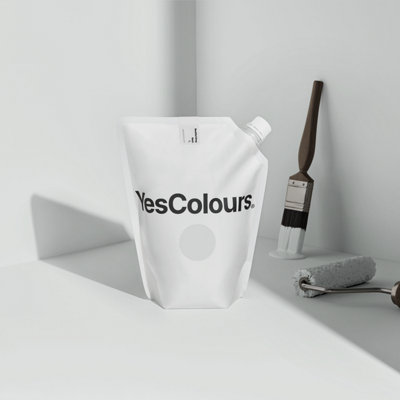 YesColours Restful Grey matt emulsion paint, 4 Litres