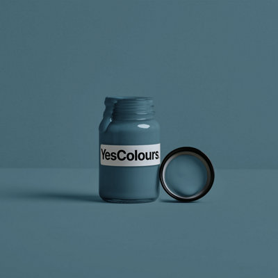 YesColours Secluded Blue paint sample (matt, 60ml)