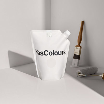 YesColours Serene Neutral eggshell paint,  1 Litre, Premium, Low VOC, Pet Friendly, Sustainable, Vegan