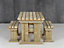 Yews Picnic Bench - Wooden Garden Table and Bench Set (5ft, Natural finish)