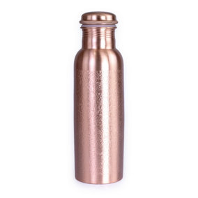 Yoga-Mad Flower Copper 0.8L Water Bottle Copper (One Size)