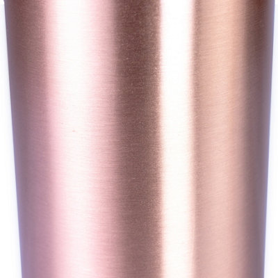 Yoga-Mad Plain Copper 0.8L Water Bottle Copper (One Size)