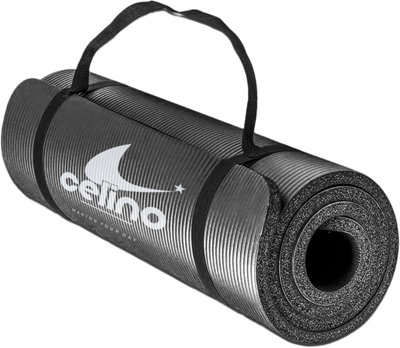 Yoga Mat Extra Thick Non-Slip Pilates Gym Fitness Workout Home Exercise ...