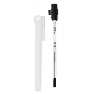 Yoghurt Thermometer - 150mm Includes Protective Case With Recommended Zones
