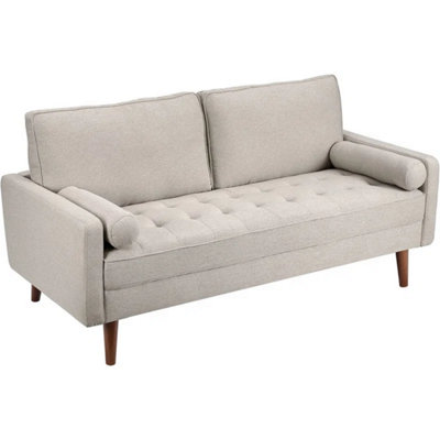 White square deals arm sofa