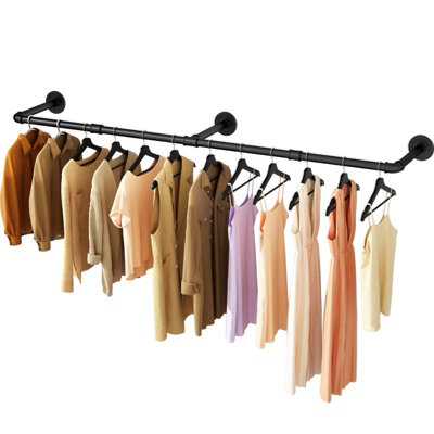 Yohood  180cm Industrial Pipe Clothing Rail - 1 Pack