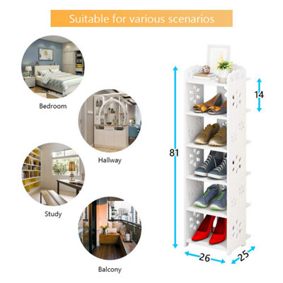 Yohood 6-Tier Shoe Rack - 6