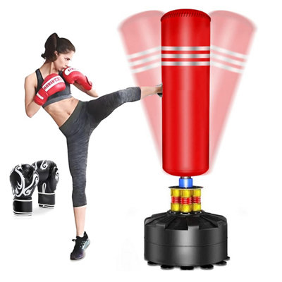 Boxing bag stand target online