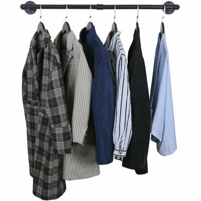 Yohood  92cm Industrial Pipe Clothes Rail - 1 Pack
