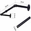 Yohood  92cm Industrial Pipe Clothes Rail - 1 Pack