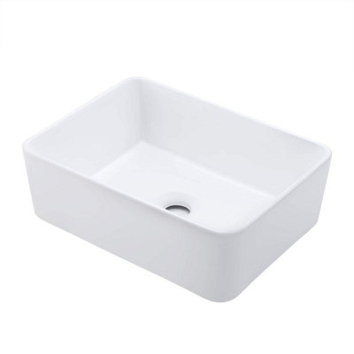 Yohood Ceramic Small Rectangle Vessel Sink - 40cm x 30cm