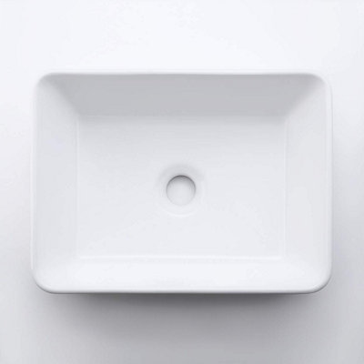 Yohood Ceramic Small Rectangle Vessel Sink - 48cm x 37cm