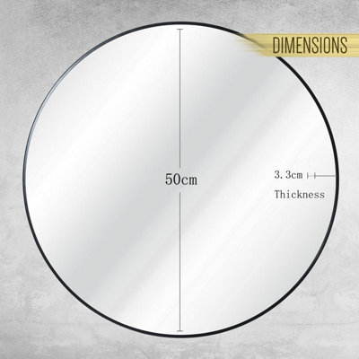 Yohood Creations Large Round Mirror - 5
