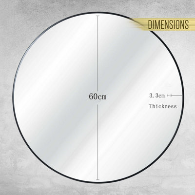 Yohood Creations Large Round Mirror - 5