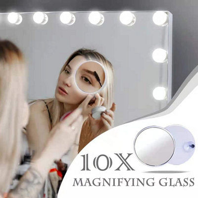 Yohood Large Vanity Mirror with 15 LED Lights - 7