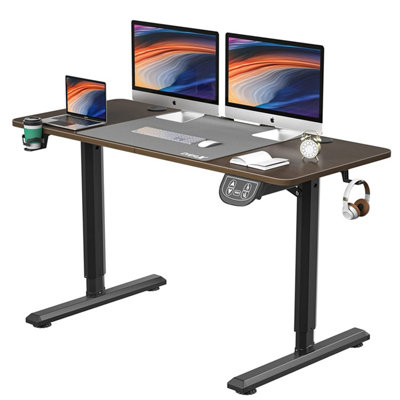 L shaped deals electric standing desk