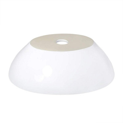 Yohood White Oval Bowl Sink - 9