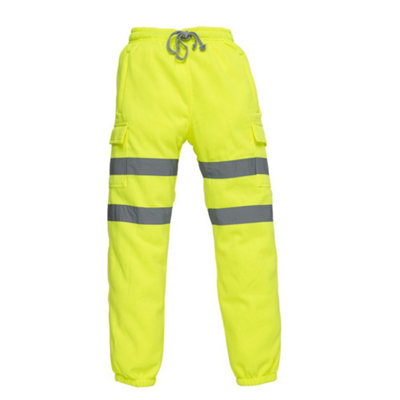 Yoko Adults Unisex Hi Vis Jogging Pants