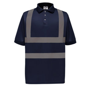 Yoko Hi-Vis Short Sleeve Polo Shirt / Mens Workwear
