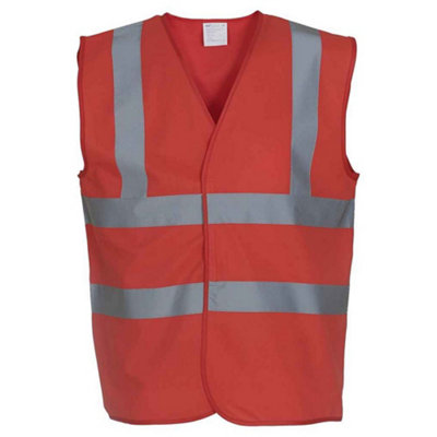 Yoko Mens Band & Brace Hi-Vis Vest