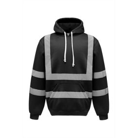 Yoko Mens High Visibility Pull-Over Hoodie