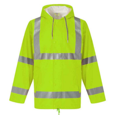 Yoko Unisex Adult Flex U-Dry Hi-Vis Jacket