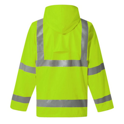 Yoko Unisex Adult Flex U-Dry Hi-Vis Jacket