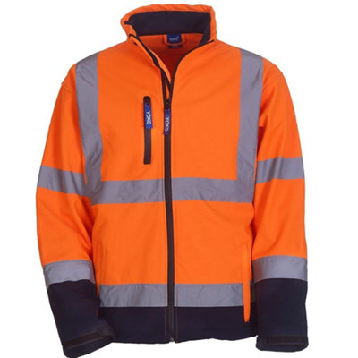 Yoko Unisex Adult Hi-Vis Soft Shell Jacket