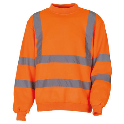 Yoko Unisex Hi-Vis Heavyweight Sweatshirt (Pack of 2)