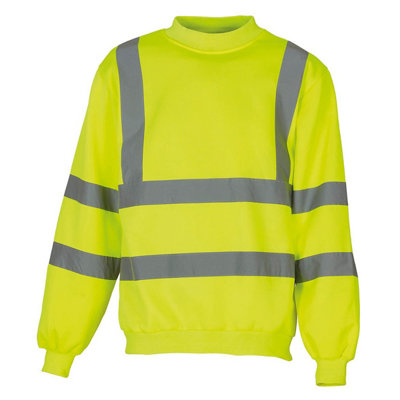 Heavyweight hi vis sweatshirt hotsell