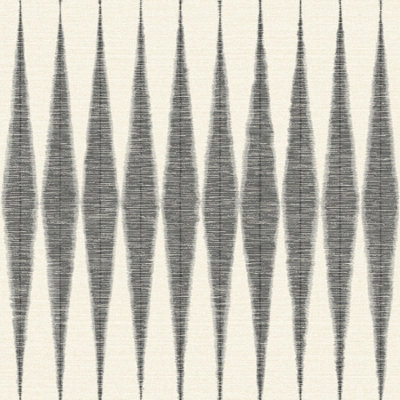 York Premium PSW1004RL Handloom Peel & Stick Wallpaper, Black