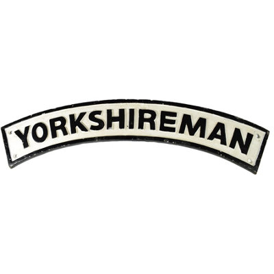 Yorkshireman Cast Iron Sign Plaque Door Wall House Fence Gate Post Garden