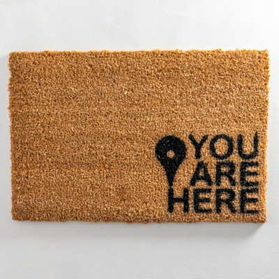 You are Here Doormat - Regular 60x40cm - 3