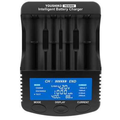 Youshiko YC6000 Professional Standard Super Fast Intelligent Battery Charger