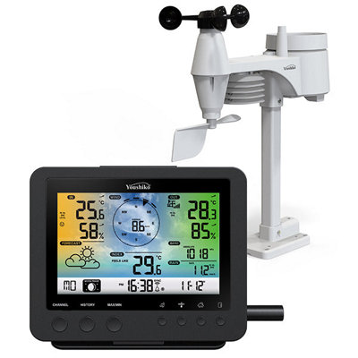 5-in-1 Weather Station with Wi-Fi Connection to Weather Underground