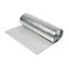 Yuzet 1.2m x 100m Silver Multi-purpose Double Aluminium Bubble Insulation Foil. Loft, Wall, Home, Caravan, Attic, Garage, Roofs