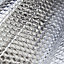 Yuzet 1.2m x 100m Silver Multi-purpose Double Aluminium Bubble Insulation Foil. Loft, Wall, Home, Caravan, Attic, Garage, Roofs