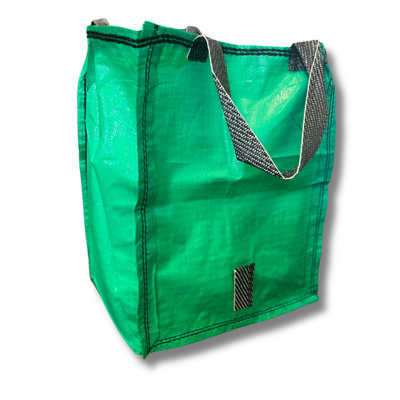 Yuzet 120L Heavy Duty Garden Waste Bags Refuse Rubbish Sacks Leaf Grass