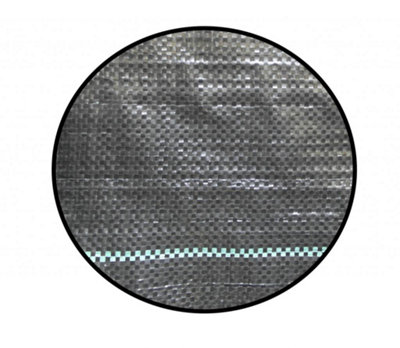Yuzet 1m x 50m 100g Weed Control Ground Cover Driveway Membrane Landscape Fabric - 3