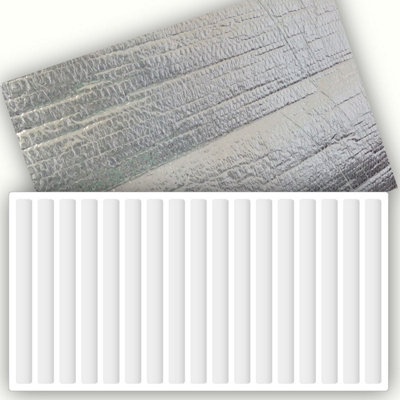Yuzet 60cm x 5m Radiator Heat Reflective Insulating Foil Energy Saving
