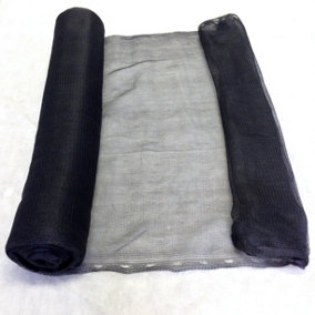 Yuzet Black Debris Scaffolding Garden Protection Netting 3m x 50m