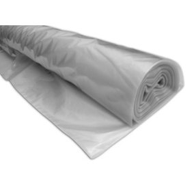 Yuzet Economy 40MU Temporary Protective Sheeting 4m x 25m TPS Clear dust sheet barrier Visqueen