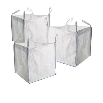 Yuzet FIBC New Bulk Bags 1 Tonne Ton Builders Garden Waste Jumbo Storage Sack - 5