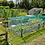 Yuzet Green Debris Scaffolding Garden Protection Netting 1m x 50m