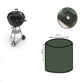 Yuzet XT Kettle Round BBQ Grill cover Heavy Duty Outdoor Protection 71cm x 76cm