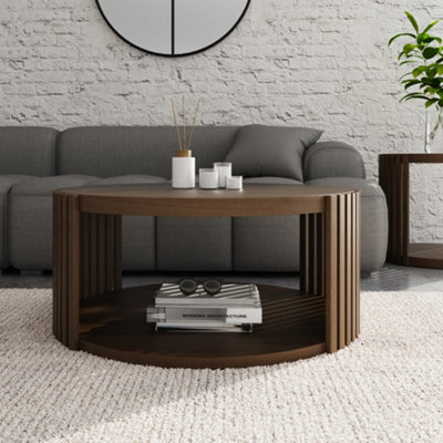 Zadie Open Shelf Living Room Coffee Table