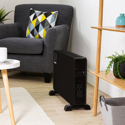 Zanussi Convector Heater 2300W Electric Radiator with Timer & Remote Black ZCVH4002B - 5